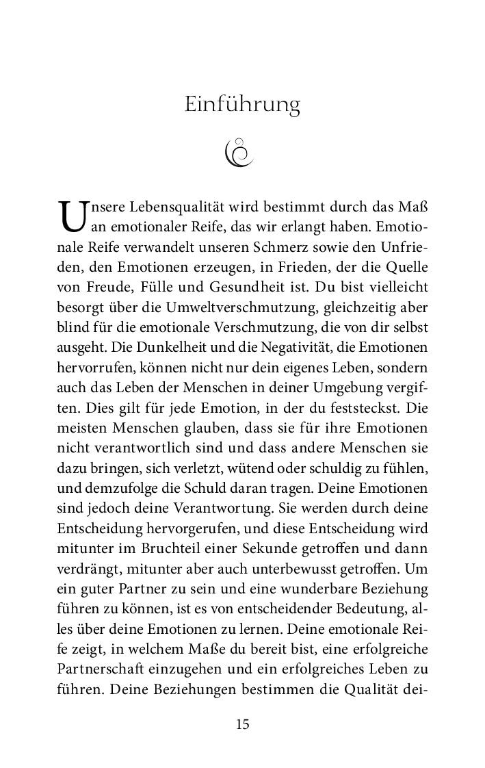 Beispielinhalt (Bild) Leben in emotionaler Freiheit
