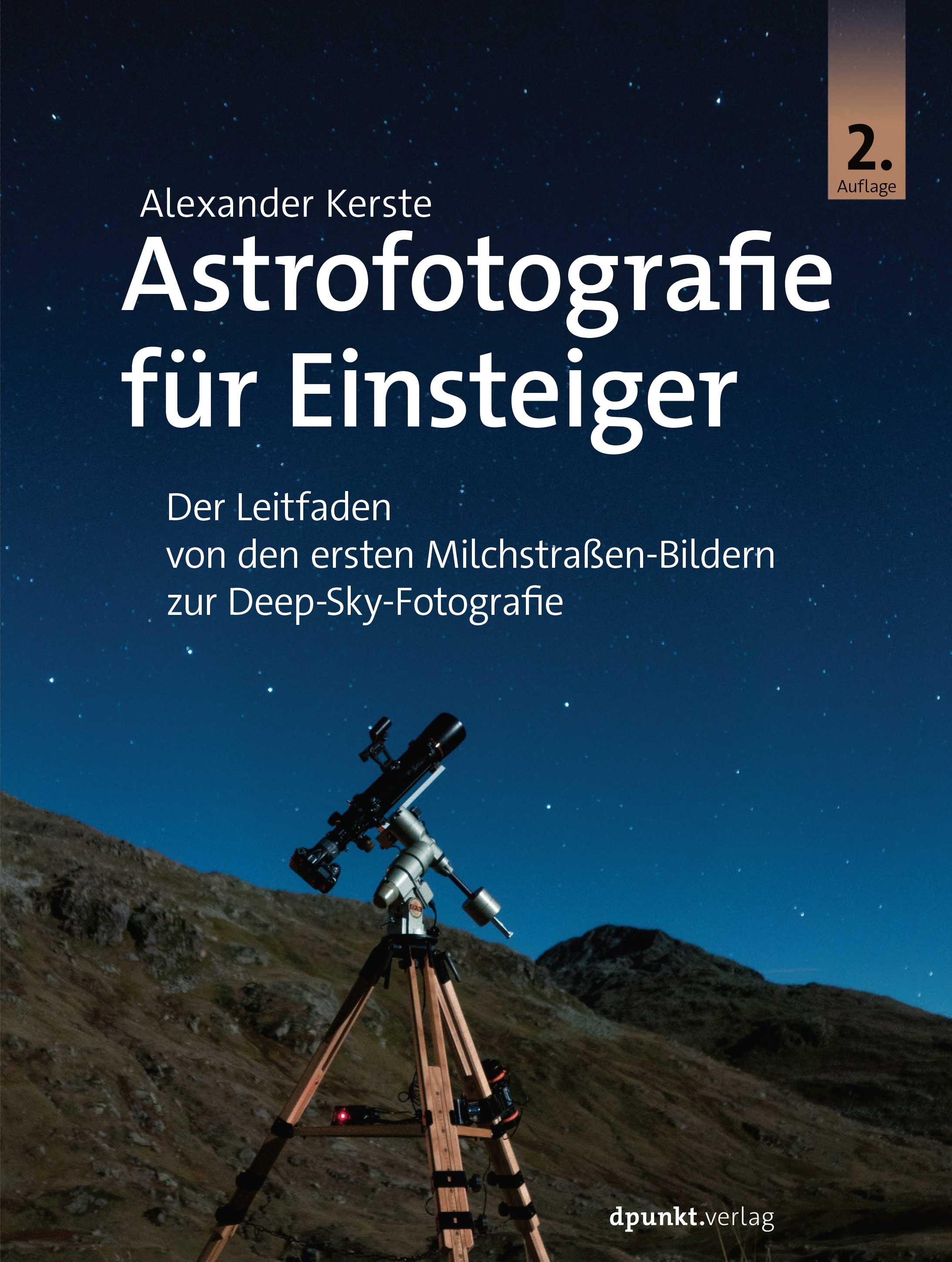 Vorderes Coverbild Astrofotografie für Einsteiger