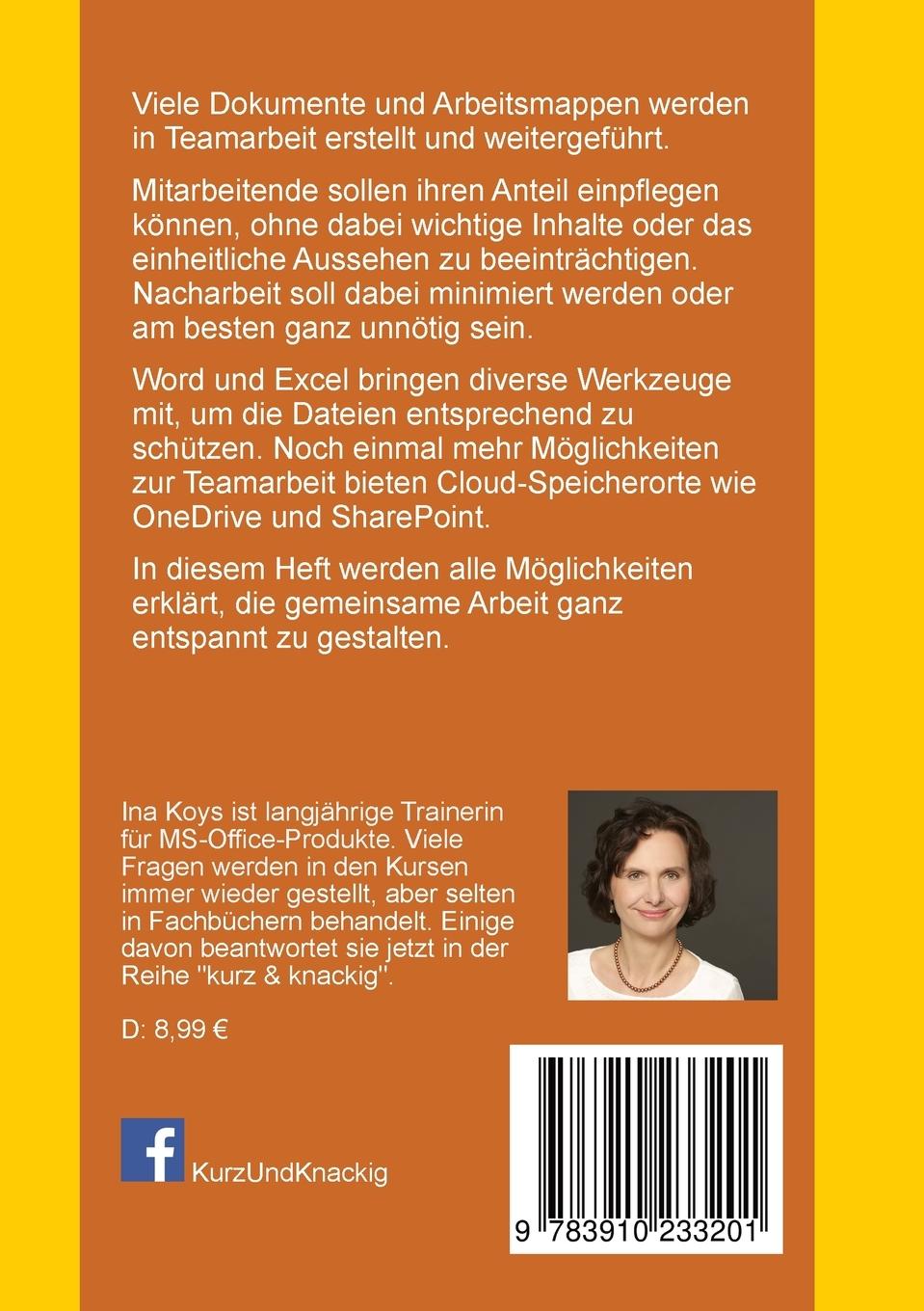Rückseitencover Teamarbeit im Griff