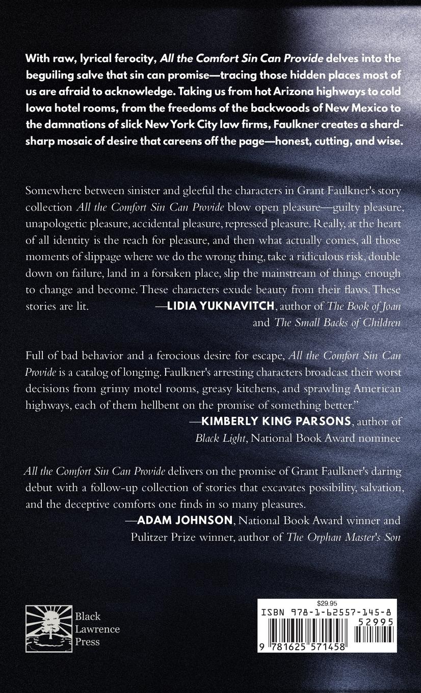 Rückseitencover All the Comfort Sin Can Provide