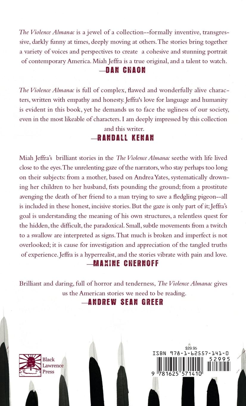 Rückseitencover Violence Almanac