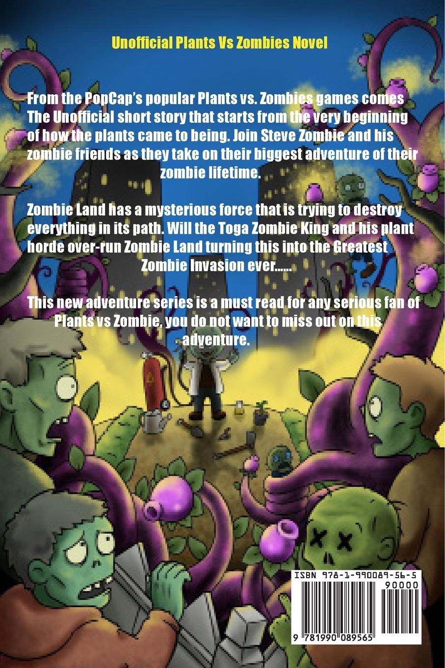 Rückseitencover Plants vs Zombies The Beginning