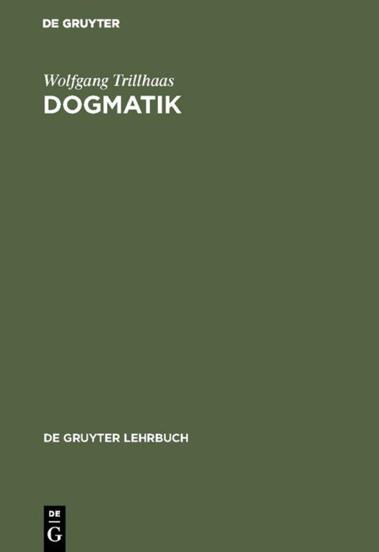 Vorderes Coverbild Dogmatik