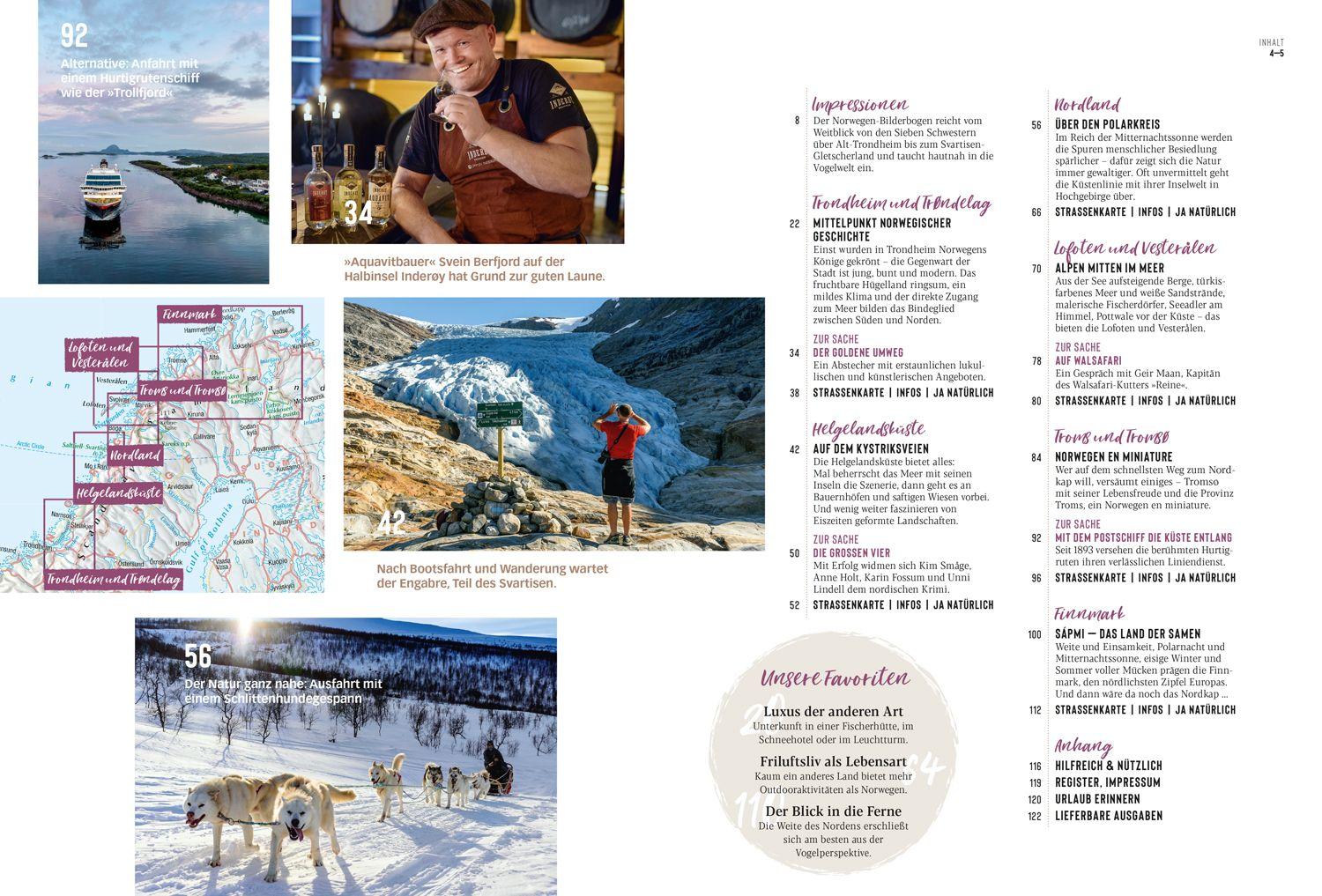 Beispielinhalt (Bild) DUMONT Bildatlas Norwegen Norden