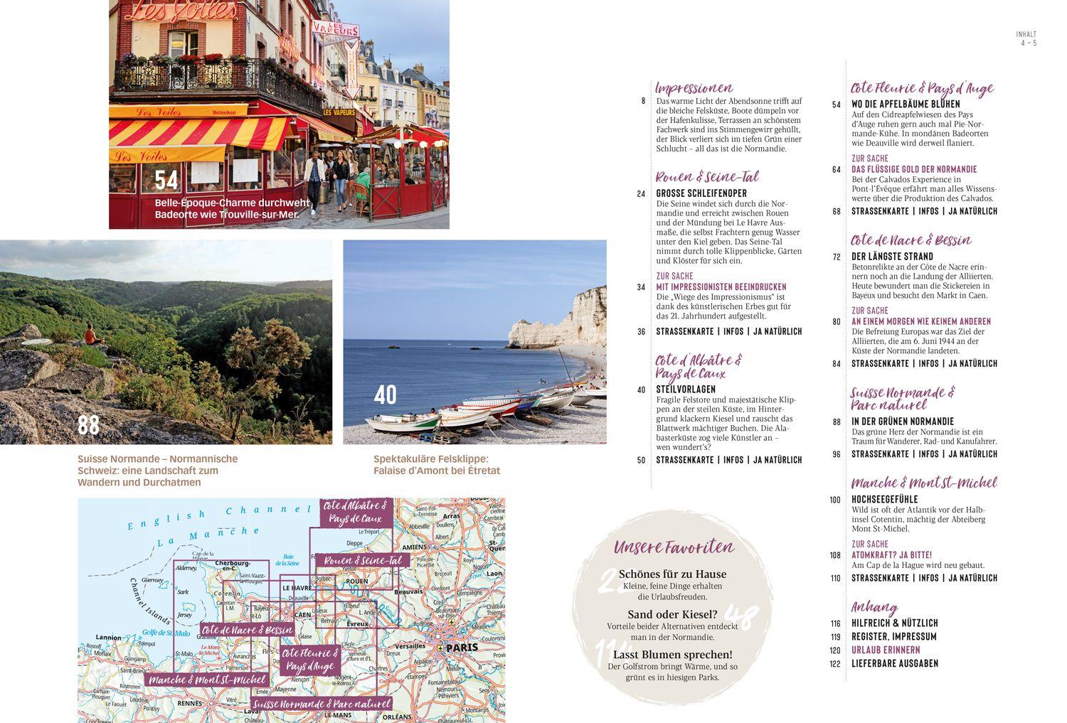 Beispielinhalt (Bild) DUMONT Bildatlas Normandie
