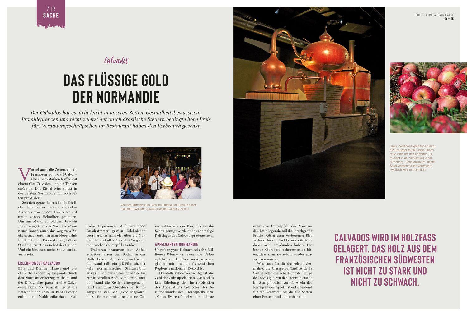 Beispielinhalt (Bild) DUMONT Bildatlas Normandie