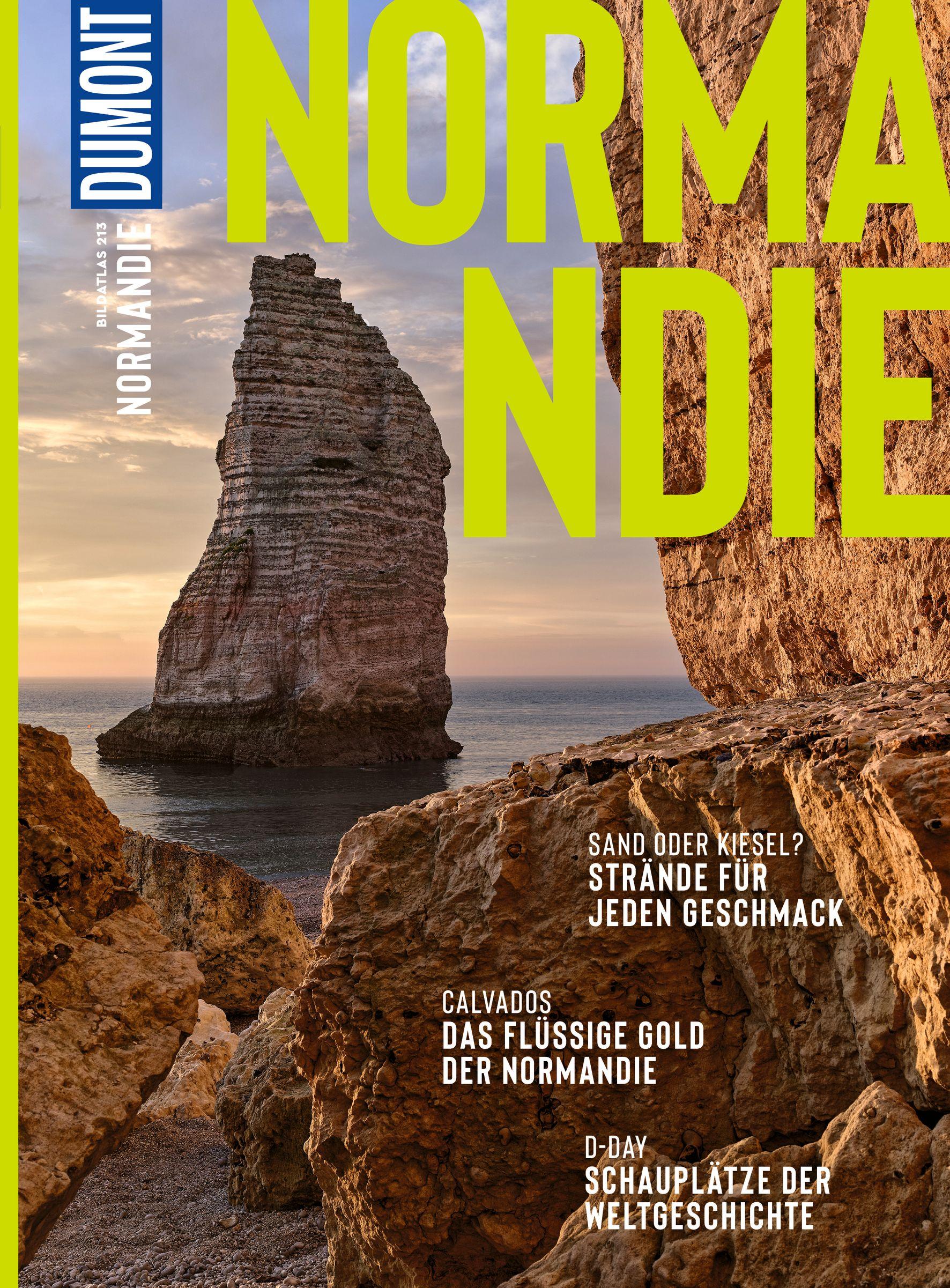 Vorderes Coverbild DUMONT Bildatlas Normandie