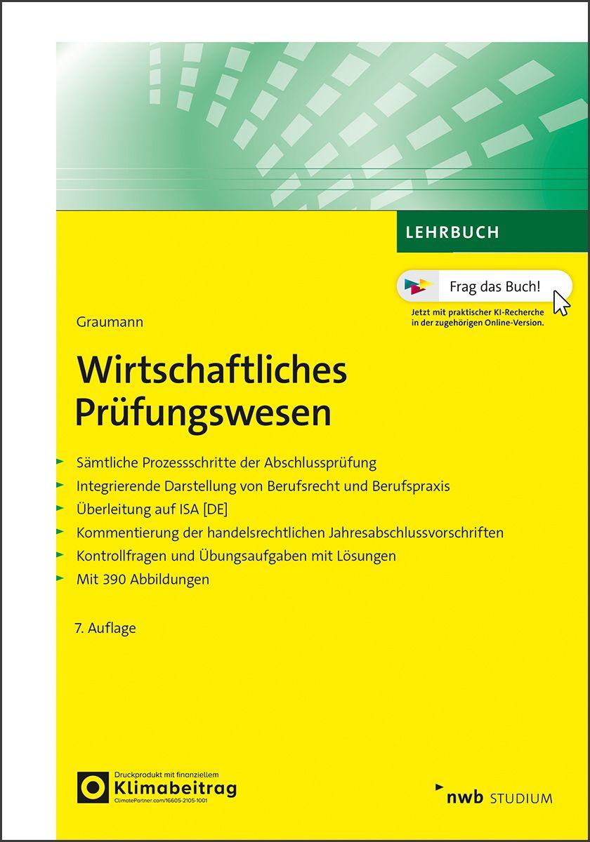 Vorderes Coverbild Wirtschaftliches Prüfungswesen