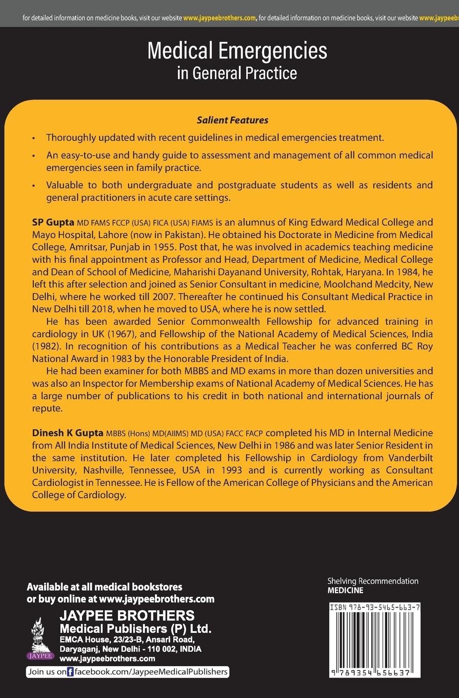 Rückseitencover Medical Emergencies in General Practice