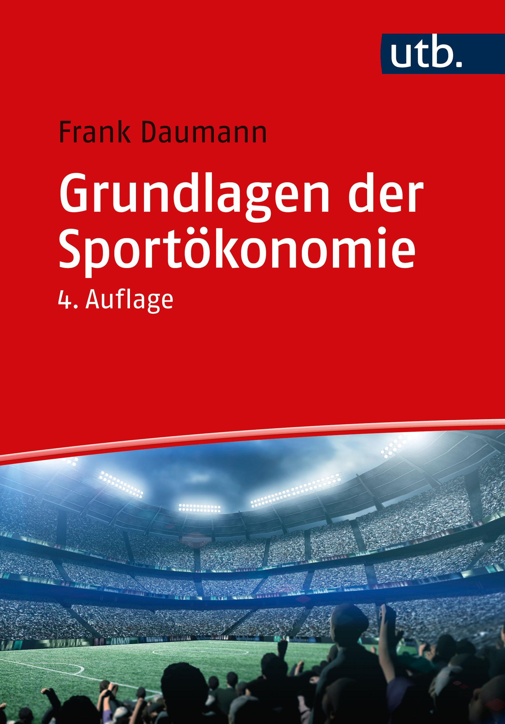 Vorderes Coverbild Grundlagen der Sportökonomie