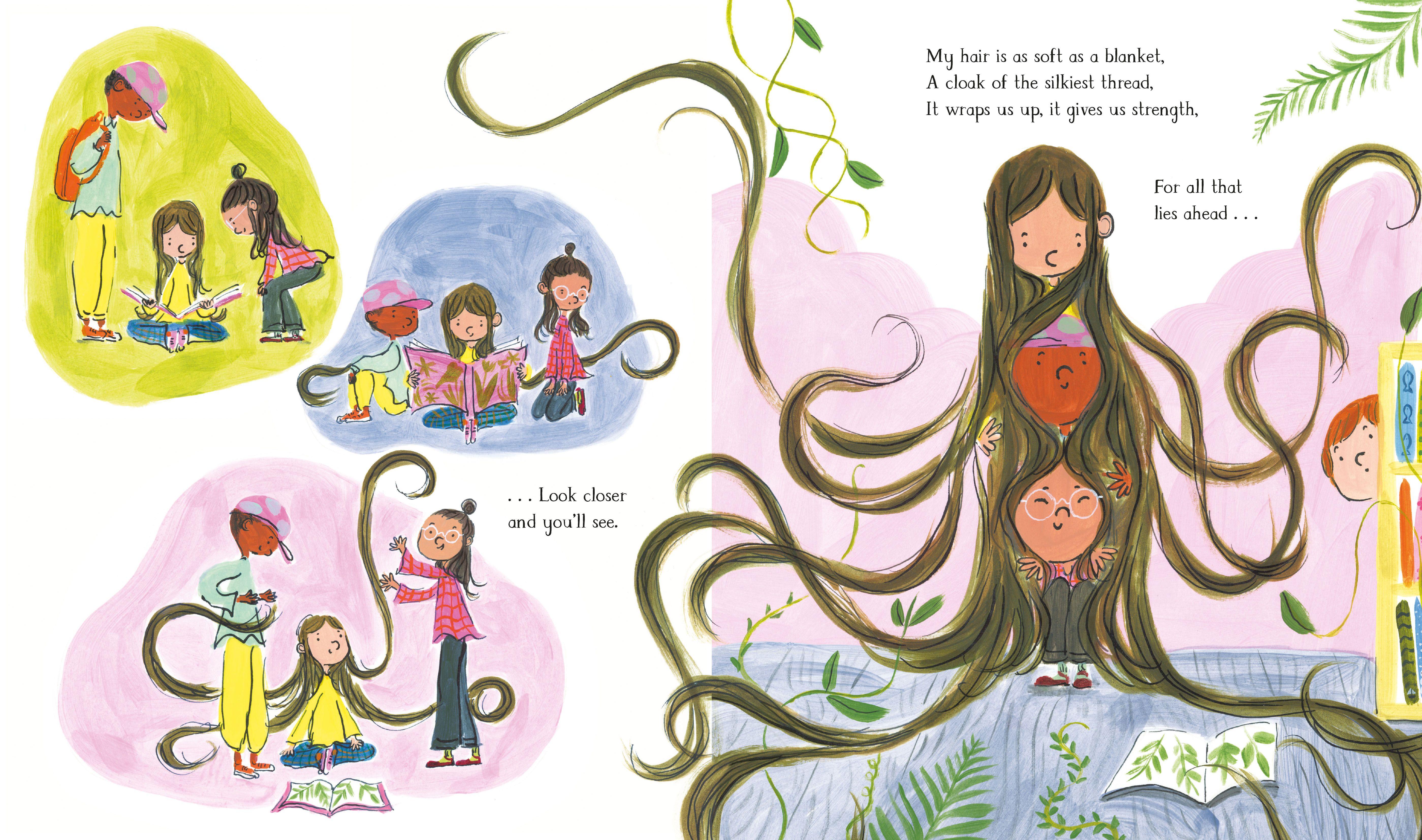 Beispielinhalt (Bild) My Hair Is as Long as a River