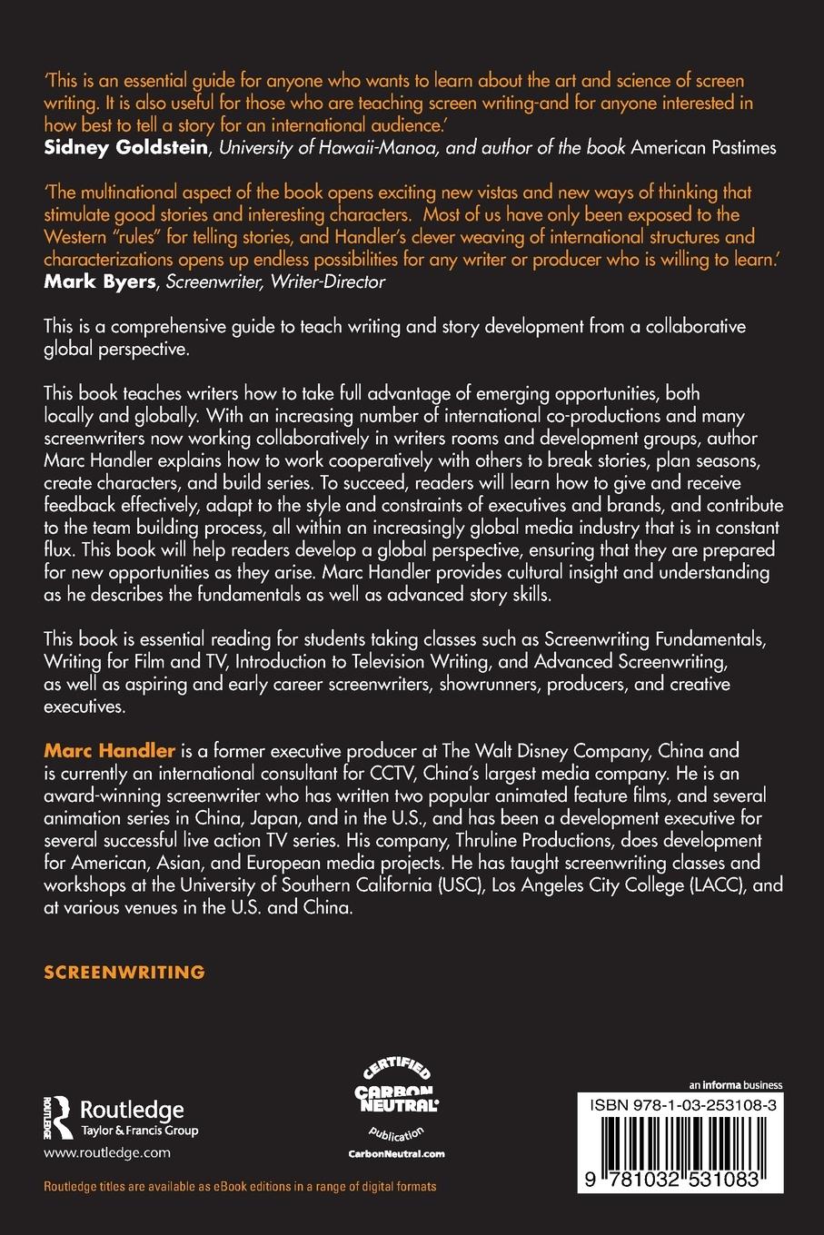 Rückseitencover Collaborative Screenwriting and Story Development