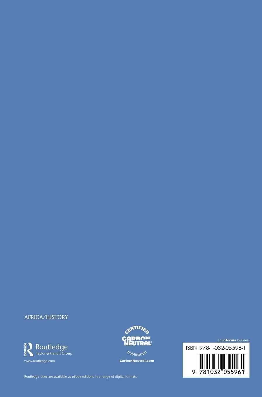 Rückseitencover A History of West Africa