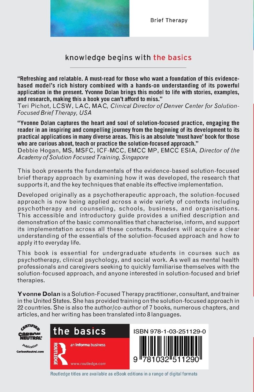 Rückseitencover Solution-Focused Therapy