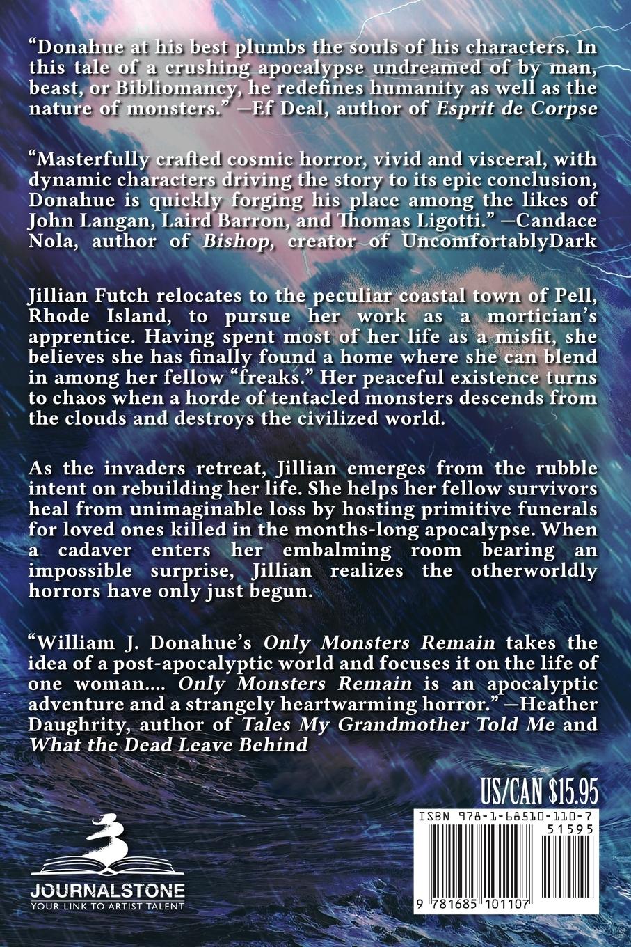 Rückseitencover Only Monsters Remain