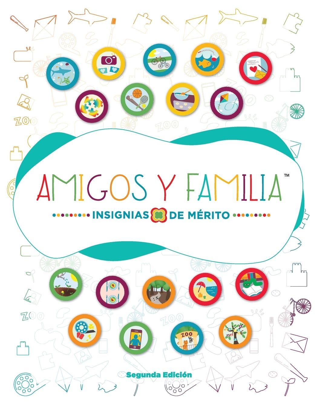 Vorderes Coverbild Amigos y Familia Insignias de Mérito (TM)