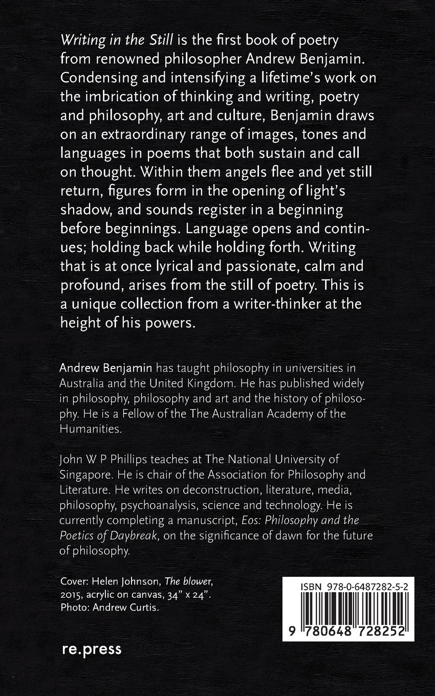 Rückseitencover Writing in the Still