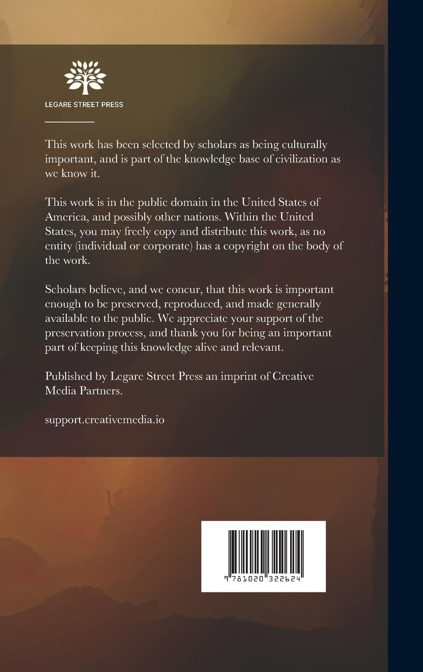 Rückseitencover Proceedings of the American Society for Psychical Research; Volume 14