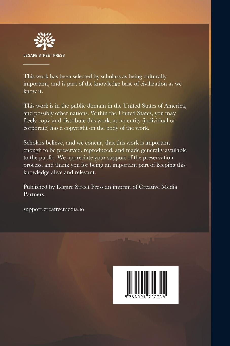Rückseitencover The Homilies of S. John Chrysostom On the First Epistle of St. Paul the Apostle to the Corinthians; Volume 1