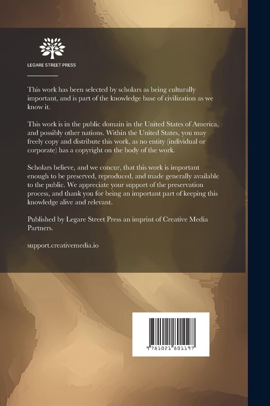 Rückseitencover A Philosophical Inquiry Concerning Human Liberty