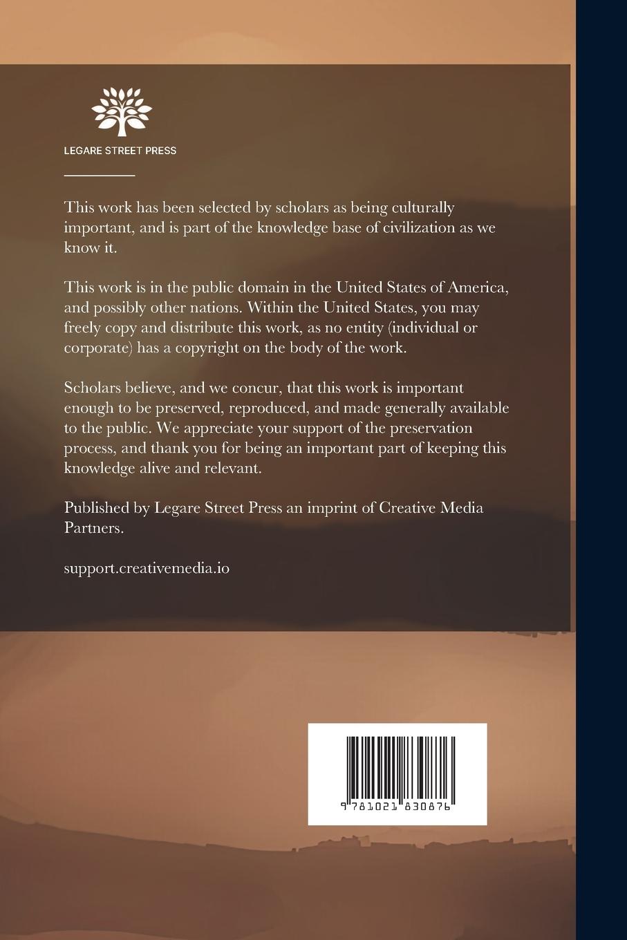 Rückseitencover A Voyage To Terra Australis