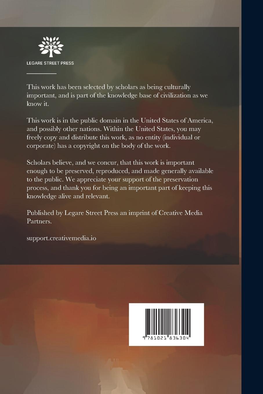 Rückseitencover Les Discours De M. Le Comte De Bismarck