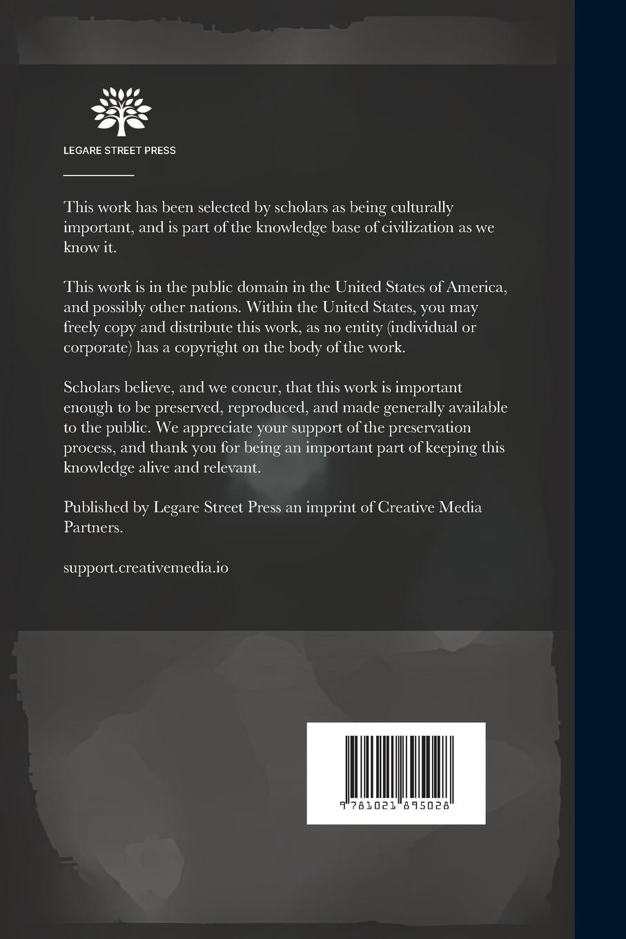Rückseitencover The Gospel in Nature a Series of Popular Discourses