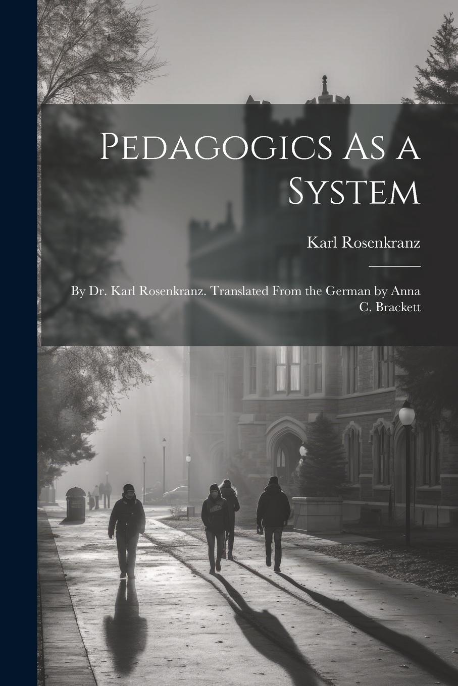 Vorderes Coverbild Pedagogics As a System