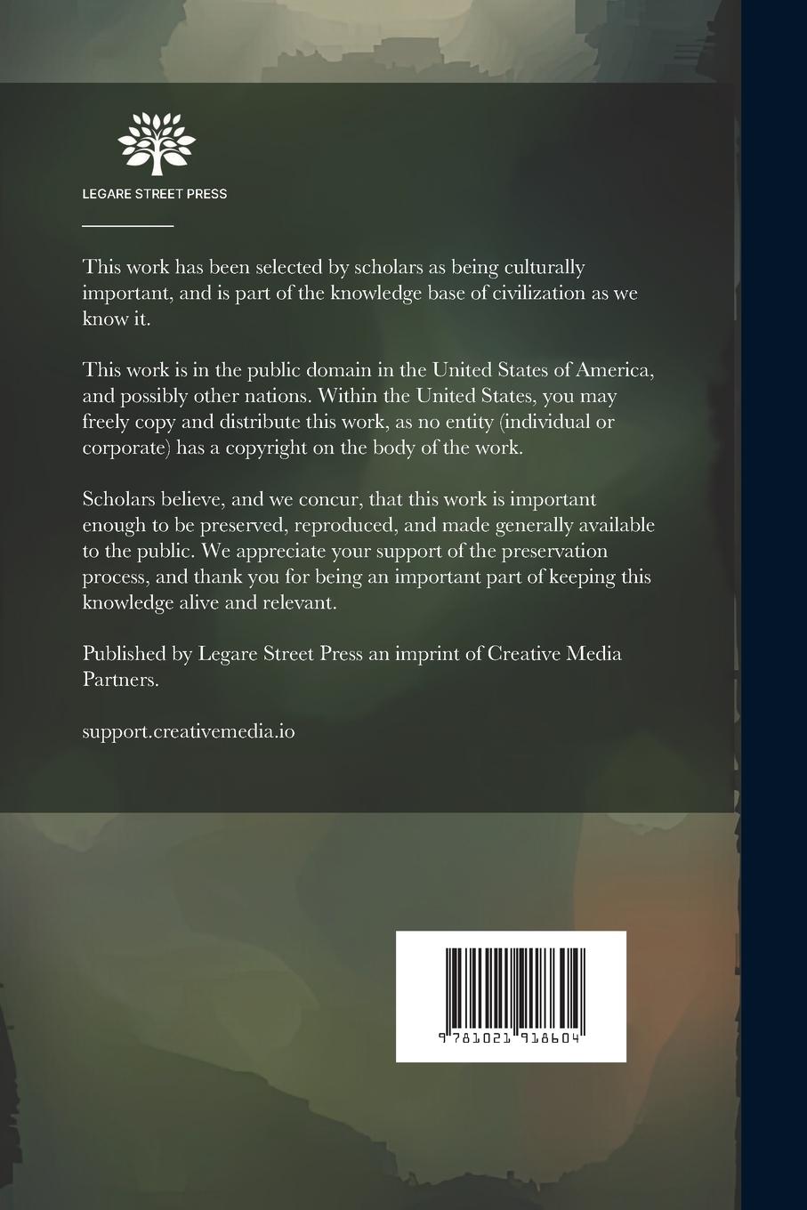 Rückseitencover Hortus Mortolensis: Enumeratio Plantarum in Horto Mortolensi Cultarum = Alphabetical Catalogue of Plants Growing in the Garden of the Late