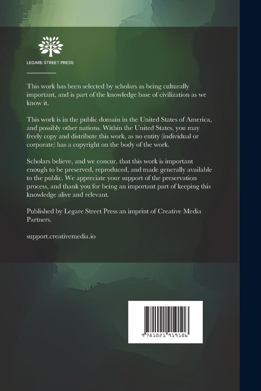 Rückseitencover Notes on the Manufacture of Wood Pulp and Wood-pulp Papers