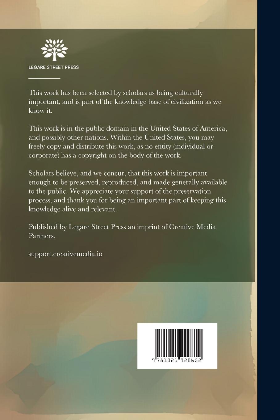 Rückseitencover The Lumberman's Directory and Reference Book of the United States and Canada..