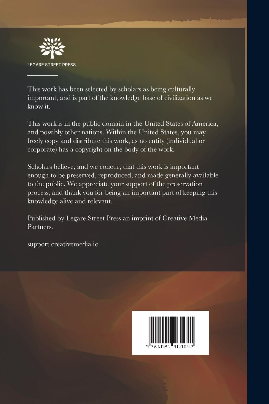 Rückseitencover Our Intellectual Strength and Weakness: A Short Historical and Critical