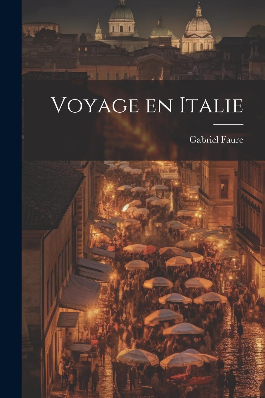 Vorderes Coverbild Voyage en Italie