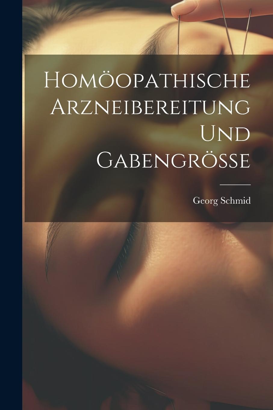 Vorderes Coverbild Homöopathische Arzneibereitung und Gabengrösse