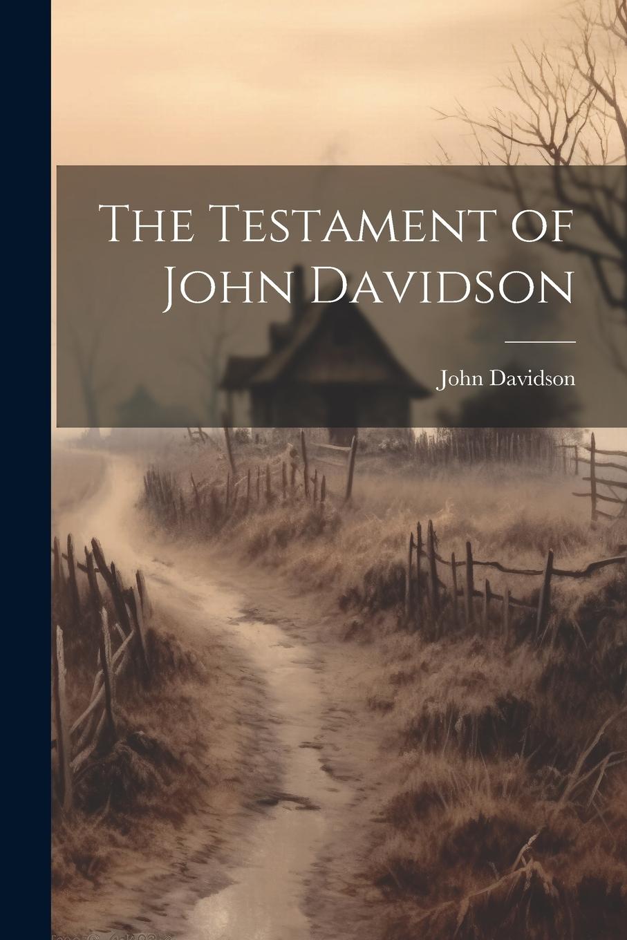 Vorderes Coverbild The Testament of John Davidson