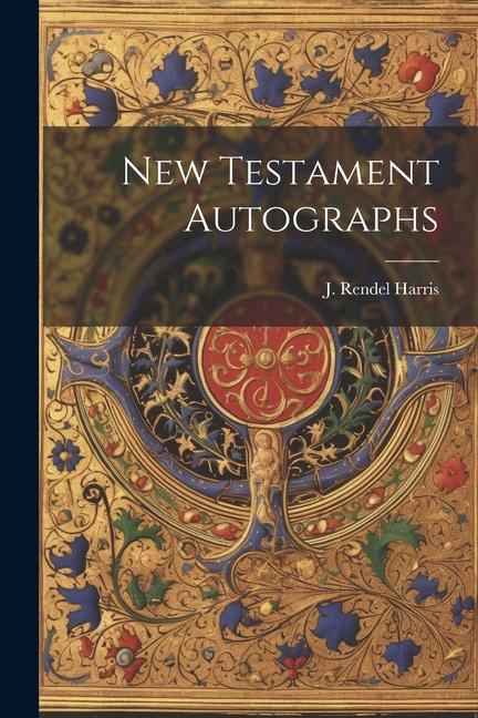 Vorderes Coverbild New Testament Autographs