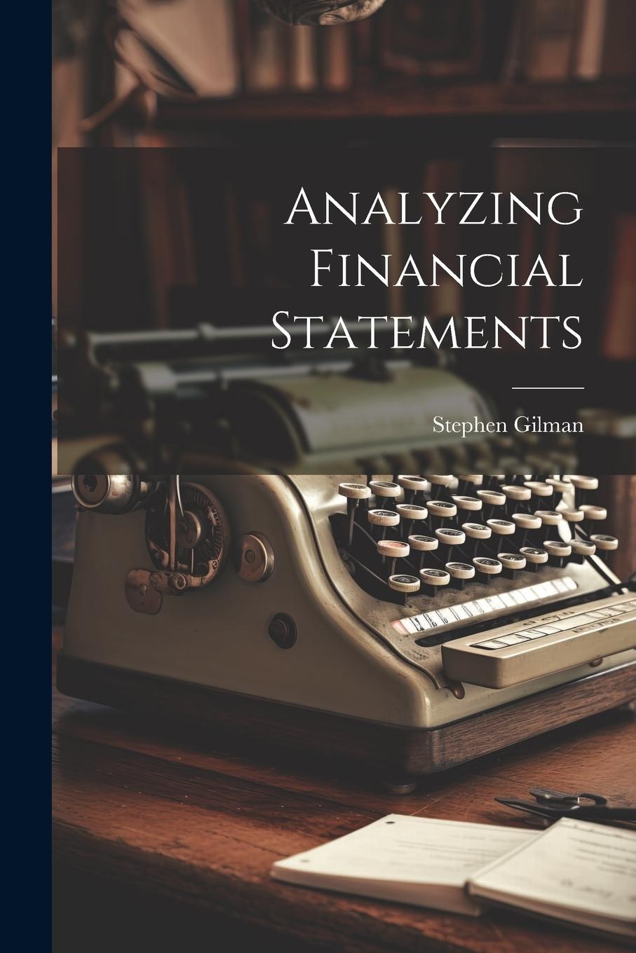 Vorderes Coverbild Analyzing Financial Statements