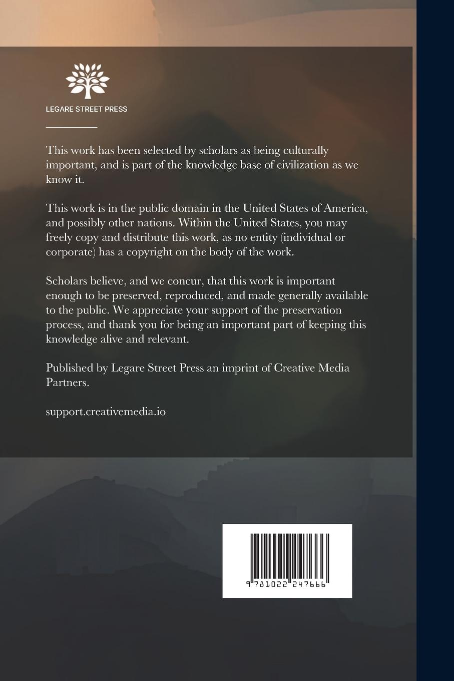 Rückseitencover A Selection of Papers on Arctic Geography and Ethnology