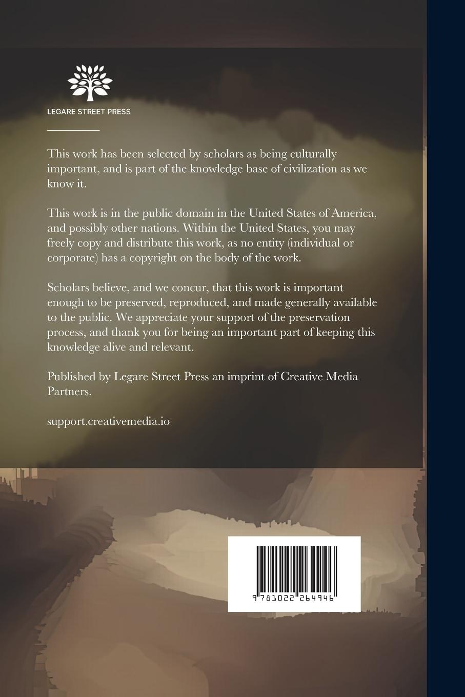 Rückseitencover Speeches And Addresses, 1884-1909