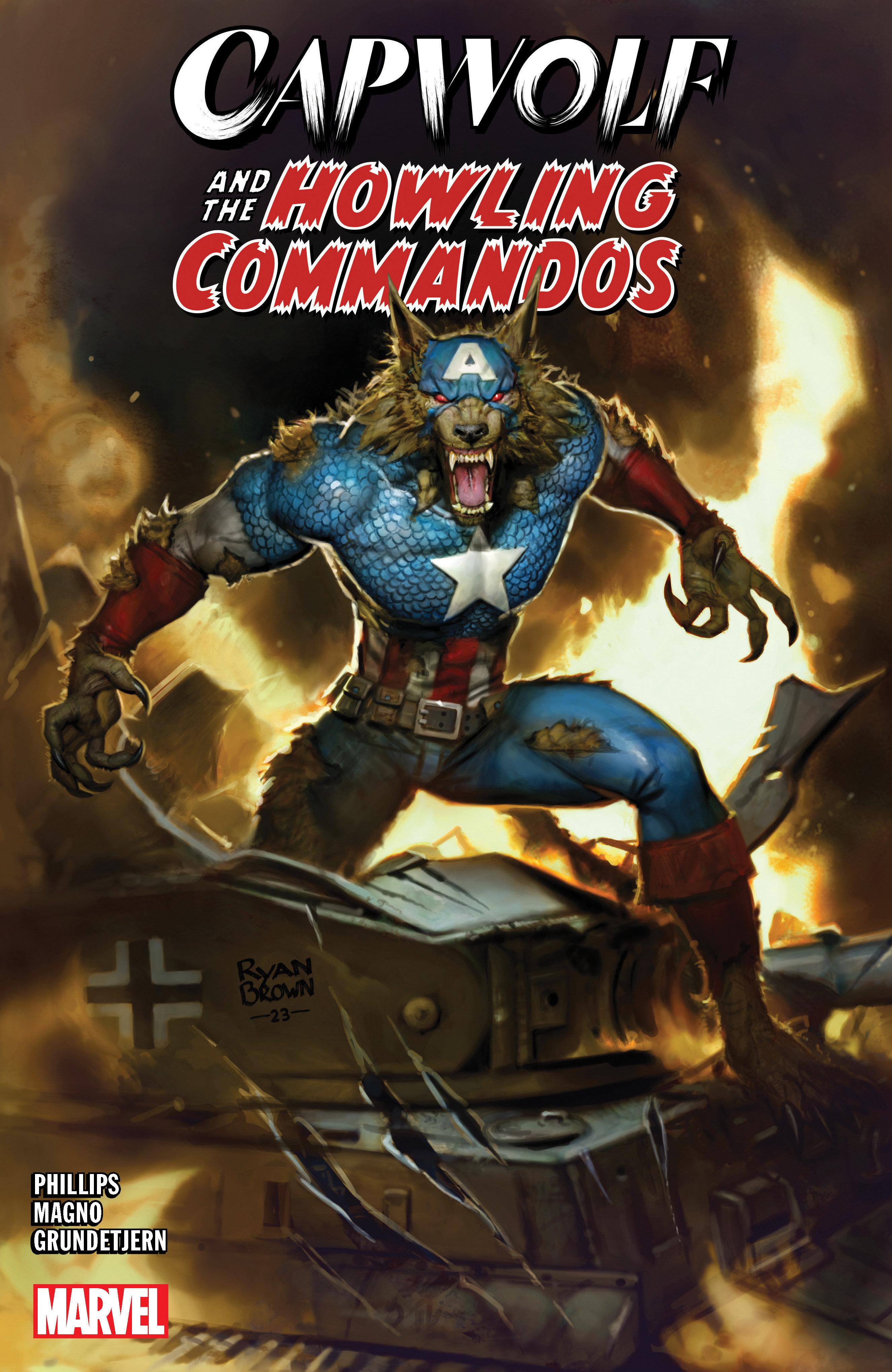 Vorderes Coverbild Capwolf & the Howling Commandos