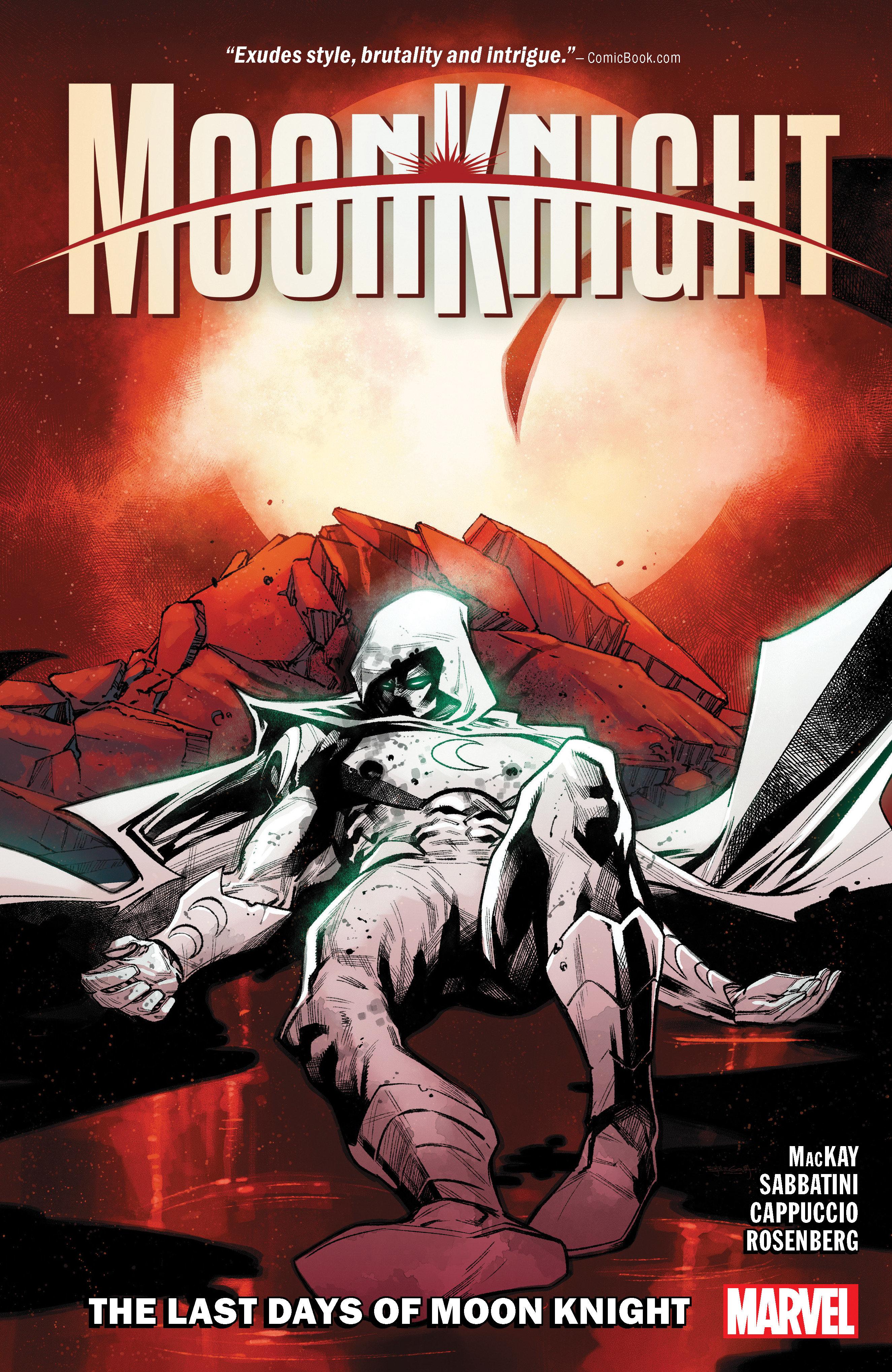 Vorderes Coverbild Moon Knight Vol. 5: The Last Days of Moon Knight