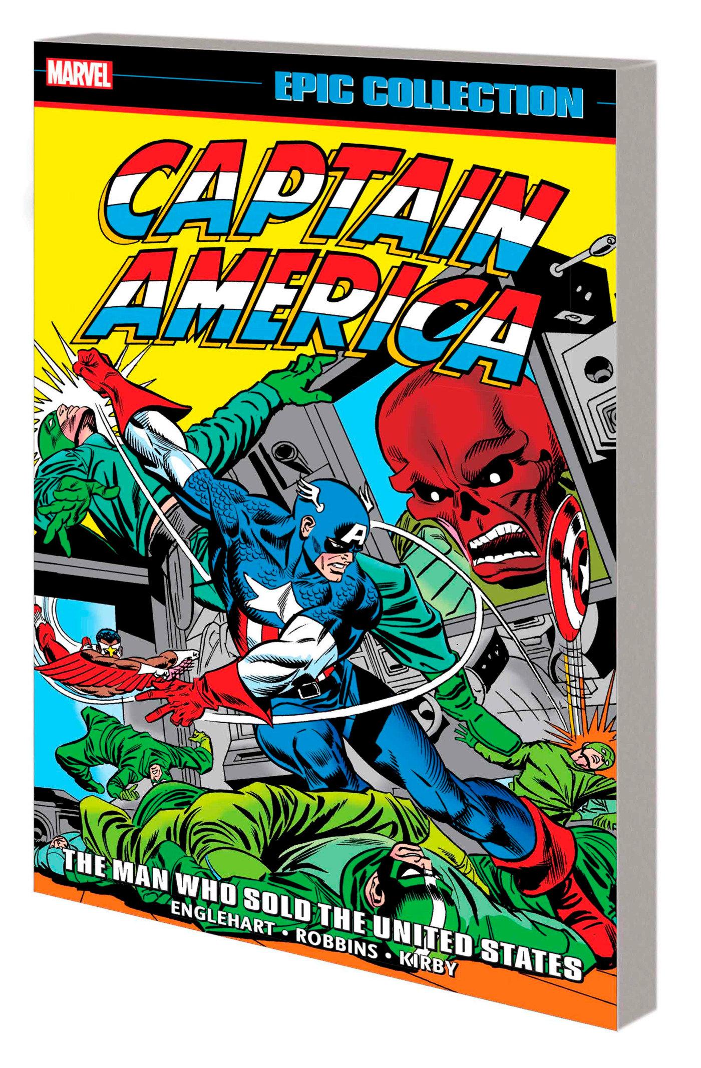 Vorderes Coverbild Captain America Epic Collection: The Man Who Sold The United States