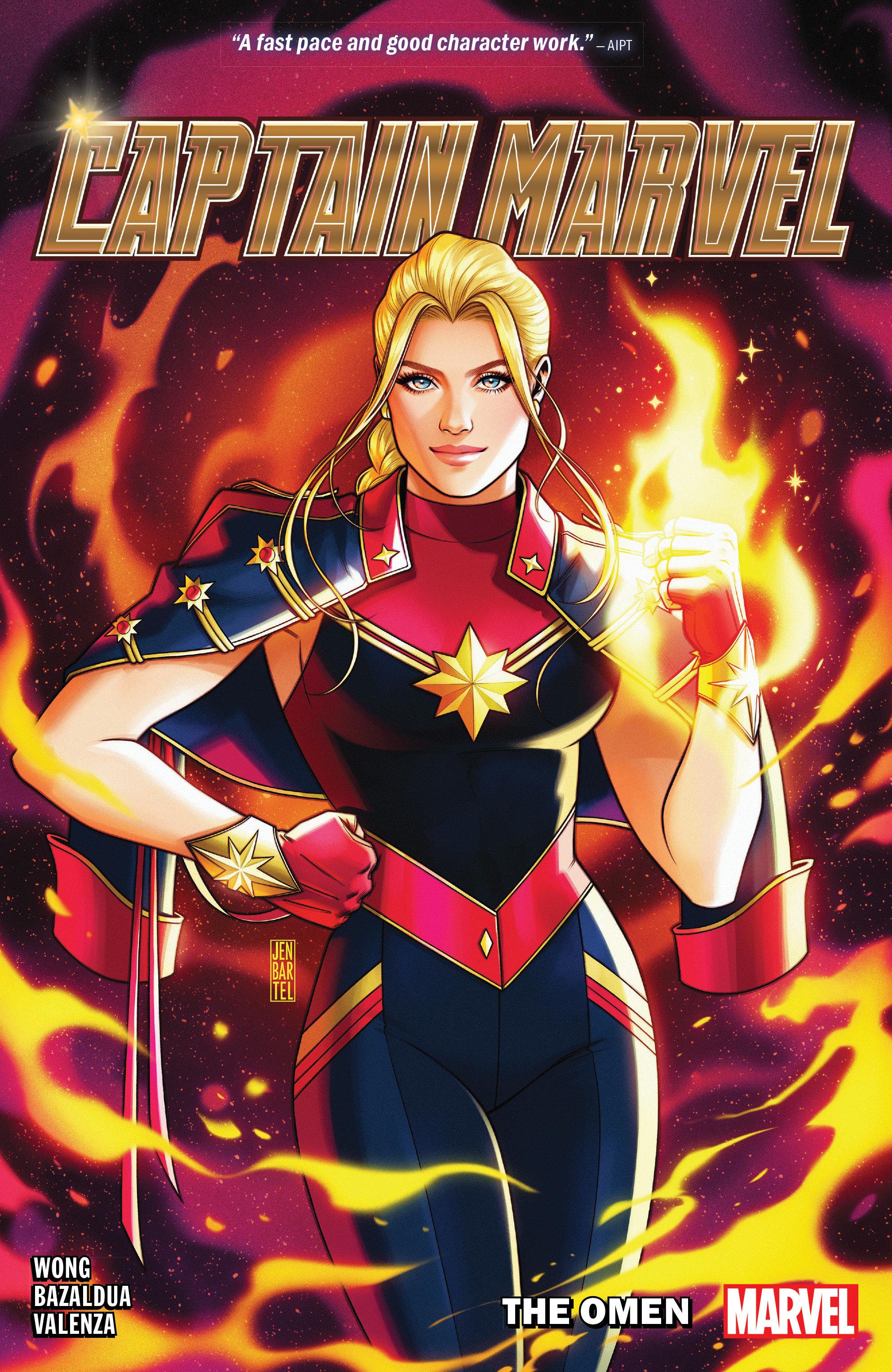Vorderes Coverbild Captain Marvel by Alyssa Wong Vol. 1: The Omen
