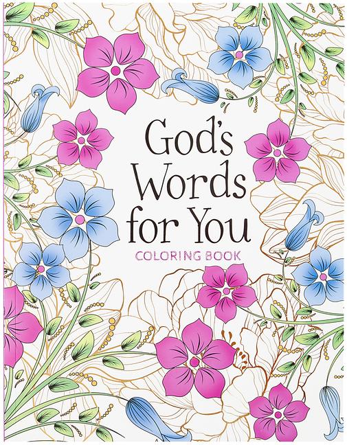 Vorderes Coverbild God's Words for You Coloring Book