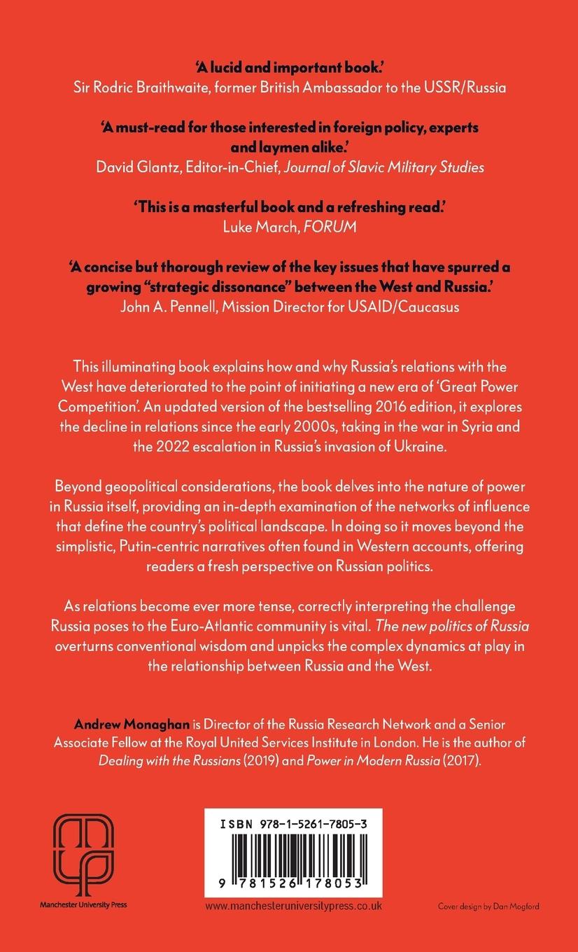 Rückseitencover The new politics of Russia