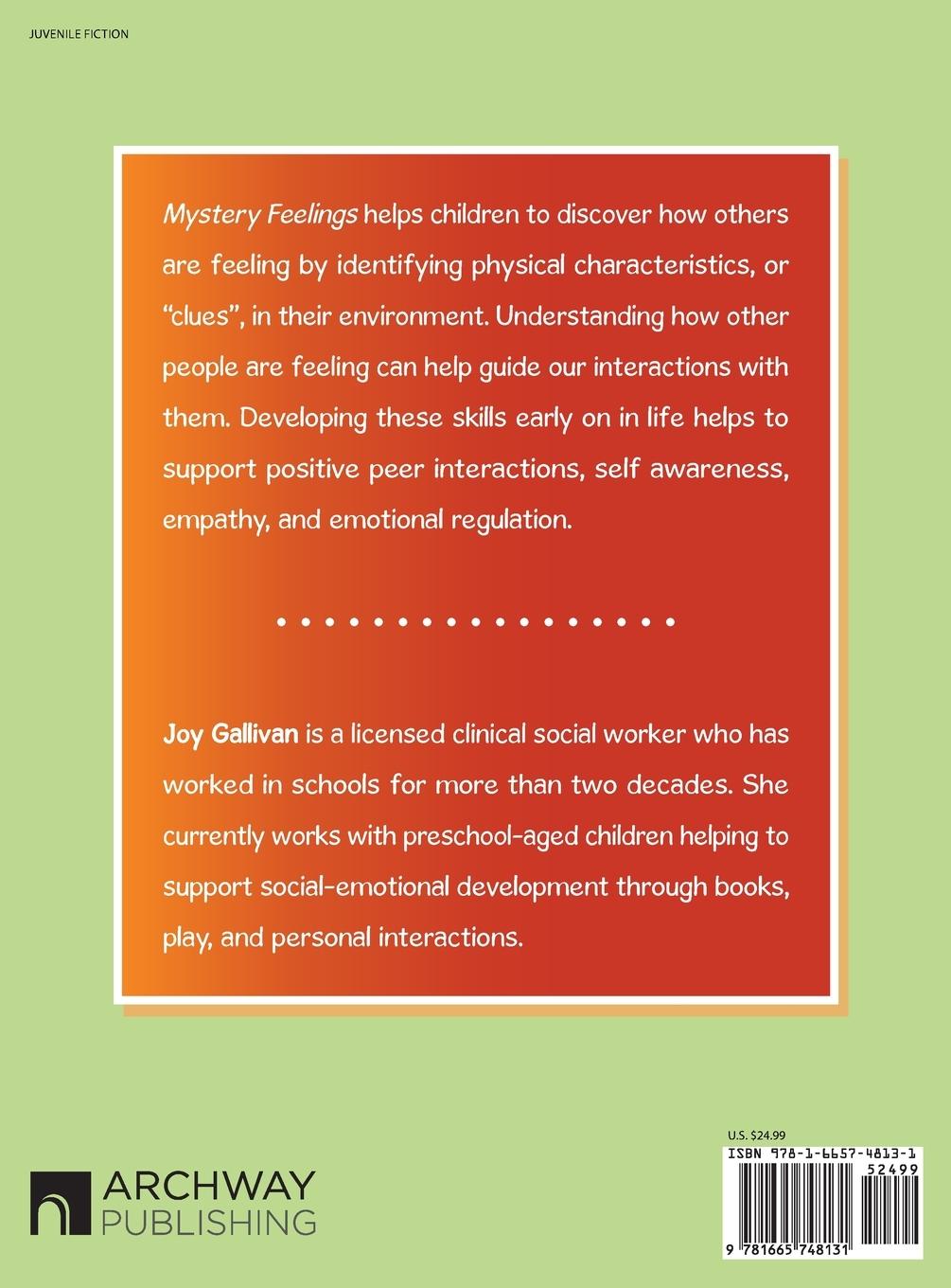 Rückseitencover Mystery Feelings