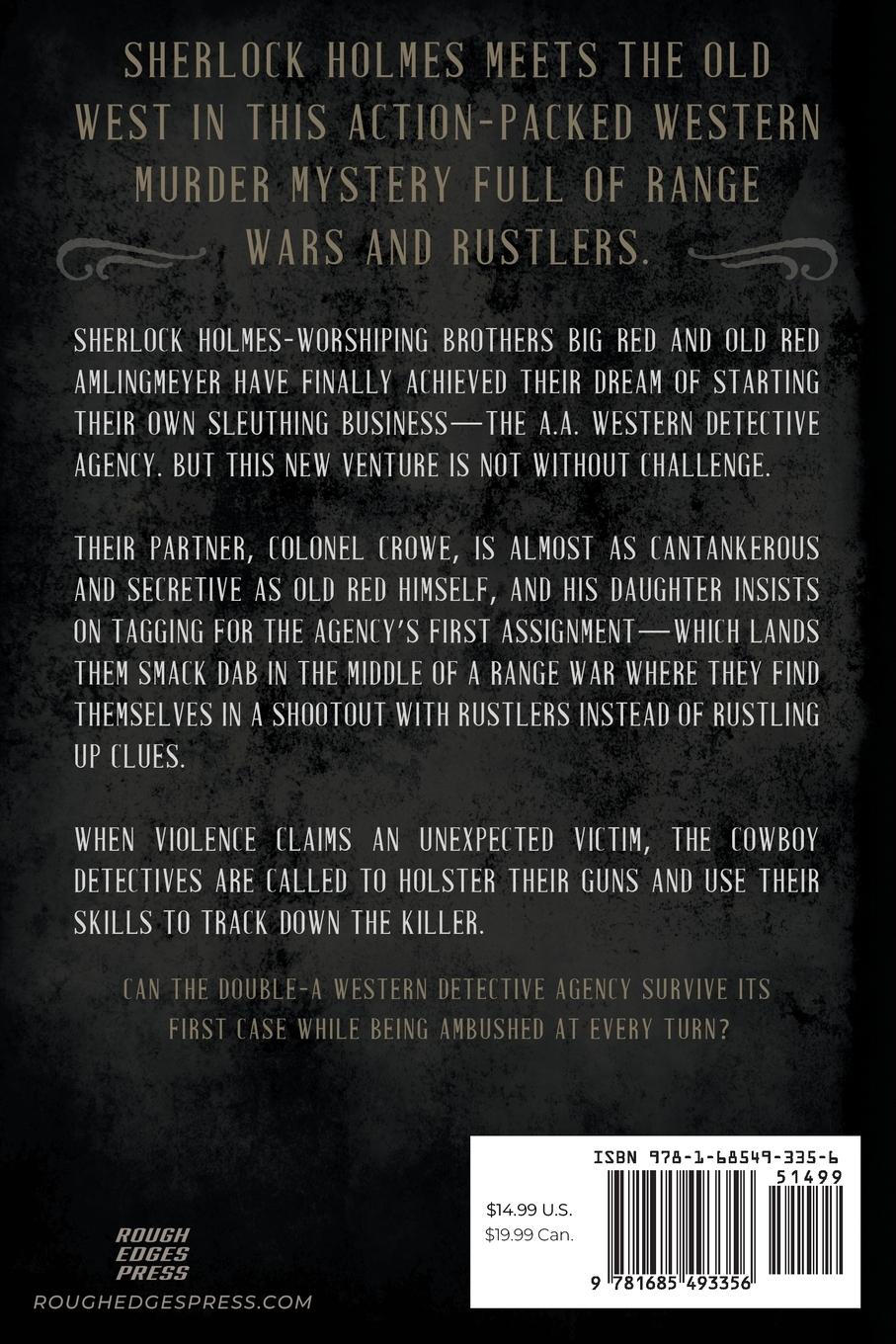 Rückseitencover The Double-A Western Detective Agency