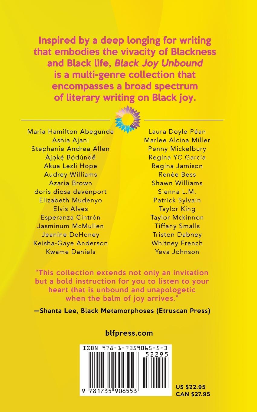 Rückseitencover Black Joy Unbound