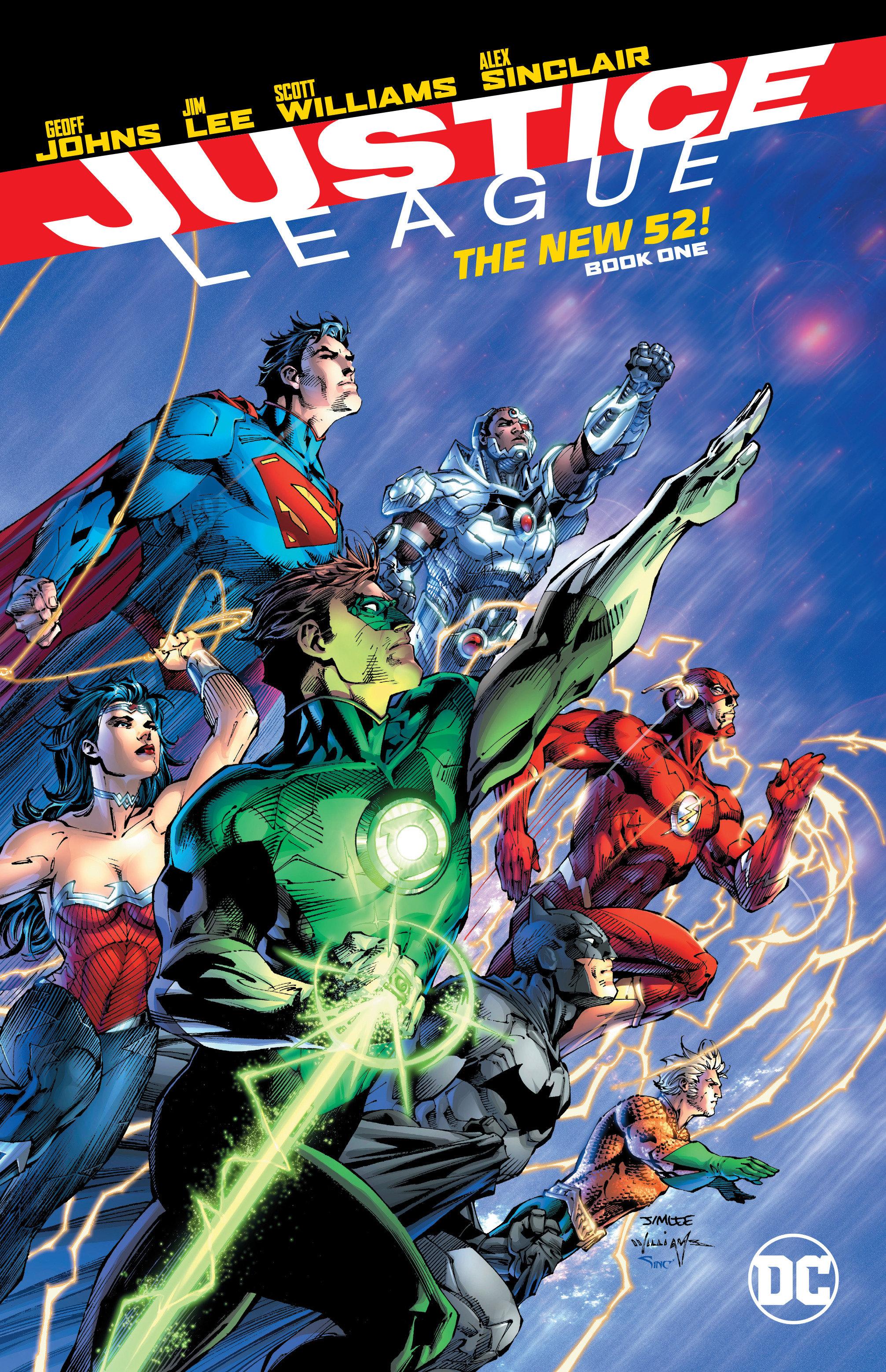 Vorderes Coverbild Justice League: The New 52 Book One