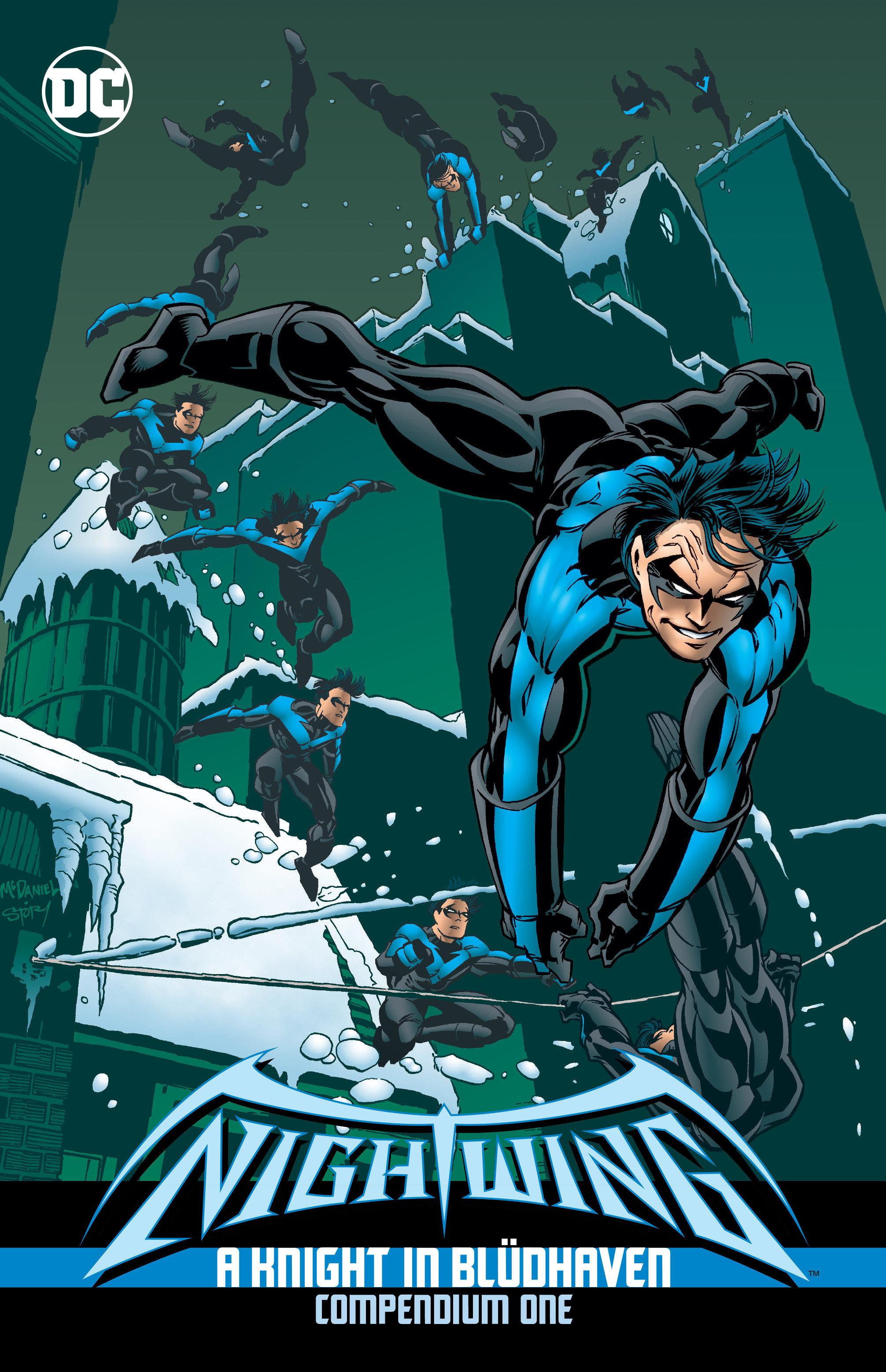 Vorderes Coverbild Nightwing: A Knight in Bludhaven Compendium Book One